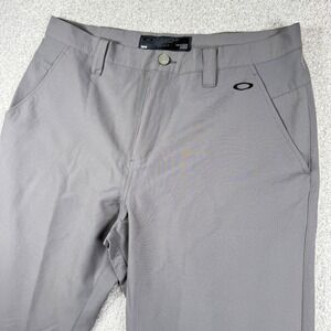 Oakley Golf Pants Mens 36 Gray Performance Stretch Straight Leg
